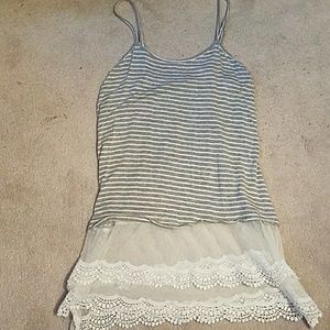 Grace & Lace Grey adjustable strap top extenders